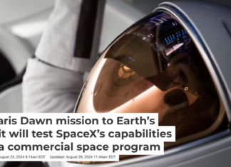 SpaceX’s Polaris Dawn mission aims to test newly designed spacesuits. SpaceX, CC BY-NC-ND